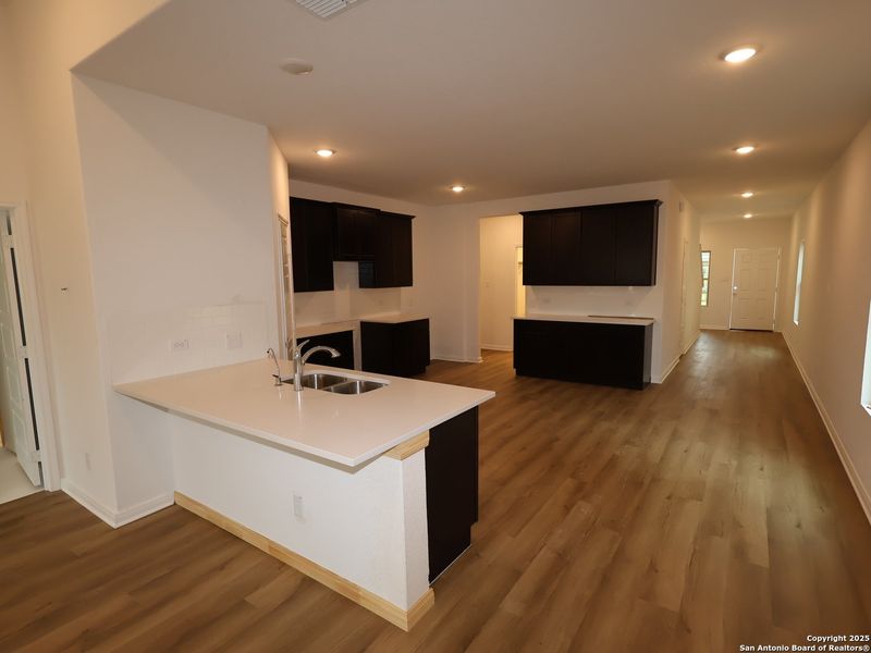Furnished interior view inside a new home in Park Place, New Braunfels (Image 12).