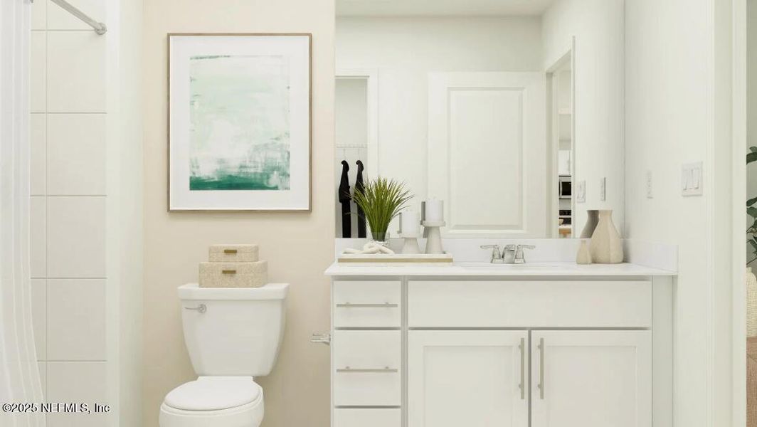 Furnished interior view inside a new home in , Palm Coast (Image 11). Furnished interior view inside a new home in , Palm Coast (Image 11).