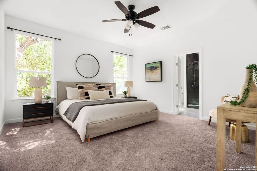 Furnished interior view inside a new home in , Canyon Lake (Image 23). Furnished interior view inside a new home in , Canyon Lake (Image 23).