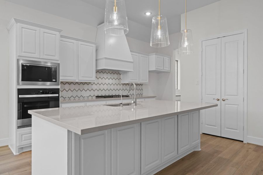 Furnished interior view inside a new home in Chambers Creek, Willis (Image 6).