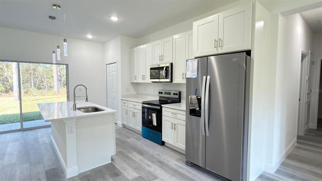 Furnished interior view inside a new home in , Citrus Springs (Image 8).