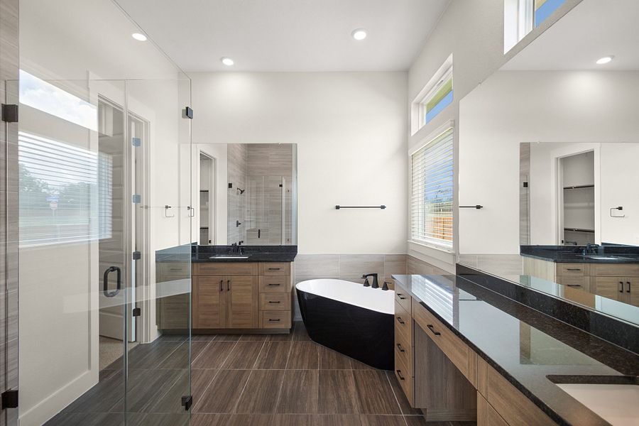 Furnished interior view inside a new home in Broken Oak, Georgetown (Image 53). Furnished interior view inside a new home in Broken Oak, Georgetown (Image 53).