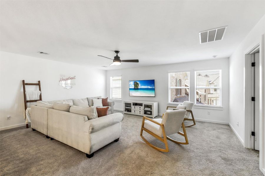 Furnished interior view inside a new home in Marvida, Cypress (Image 9). Furnished interior view inside a new home in Marvida, Cypress (Image 9).