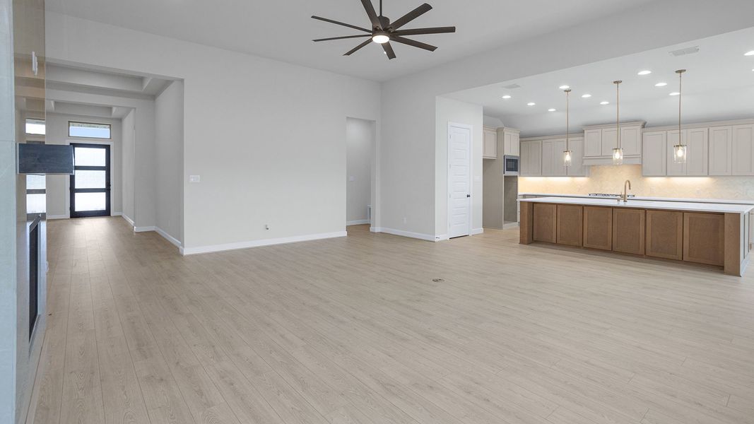Spacious, unfurnished interior of a new home in Audubon, Magnolia (Image 11). Spacious, unfurnished interior of a new home in Audubon, Magnolia (Image 11).