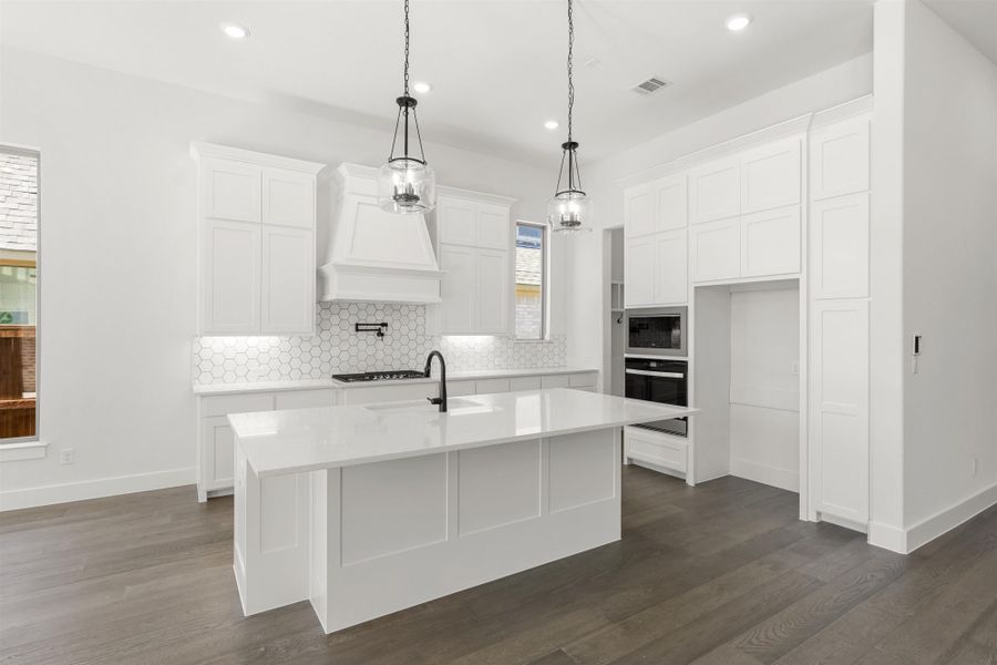 Representative furnished interior of a home built from the 5012 by Tradition Homes in Lakewood at Brookhollow – 60′ Lots, Prosper (Image 8).
