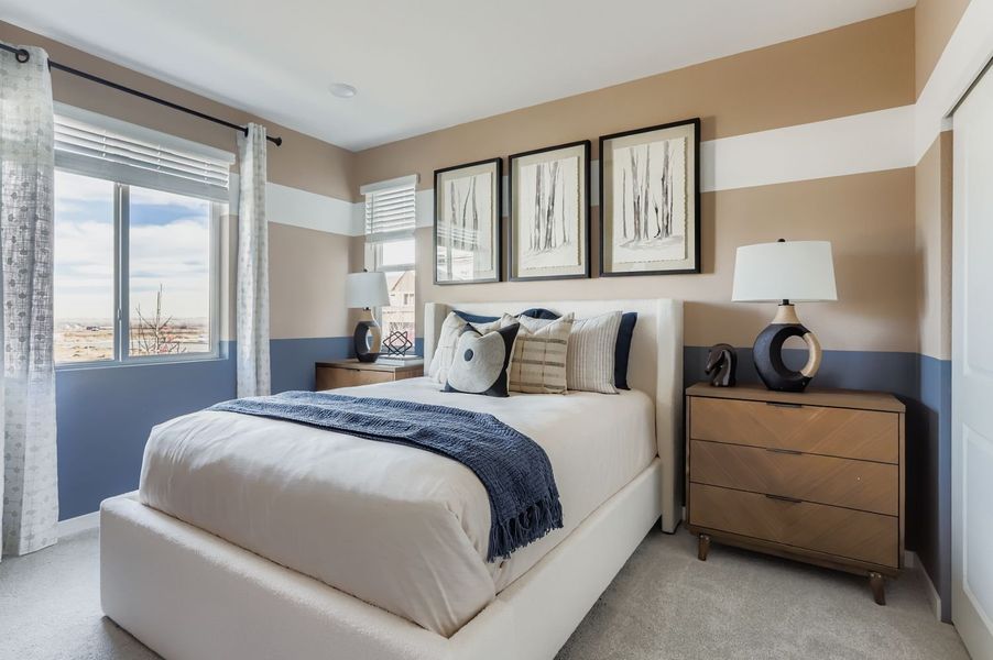 Furnished interior view inside a new home in Barefoot, Firestone (Image 8).