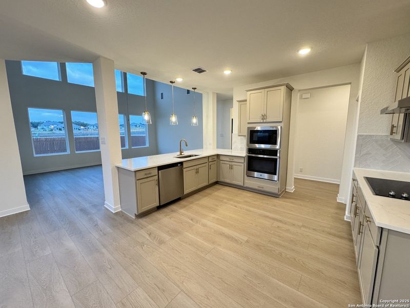 Furnished interior view inside a new home in , Castroville (Image 10).