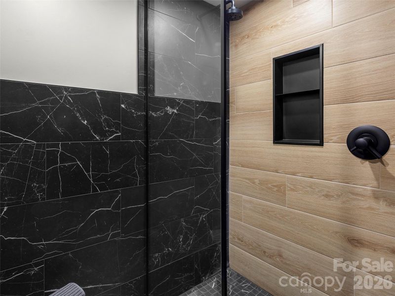 Zero Entry shower downstairs Zero Entry shower downstairs