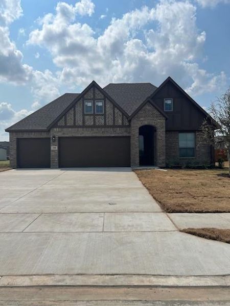 Front exterior of a new home in , Josephine, TX, highlighting curb appeal (Image 1). Front exterior of a new home in , Josephine, TX, highlighting curb appeal (Image 1).