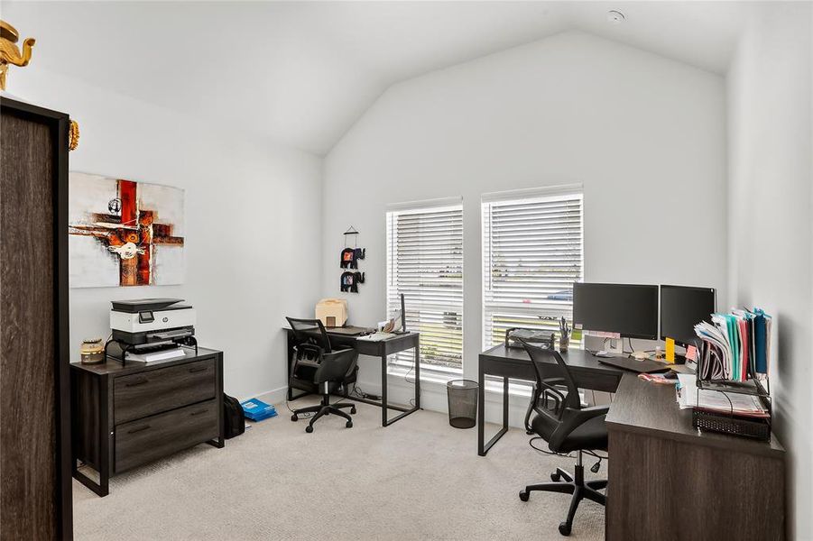 Furnished interior view inside a new home in , Little Elm (Image 18).