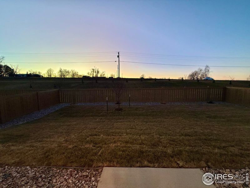 Exterior details and patio area of a home in Sage Meadows, Wellington (Image 3).