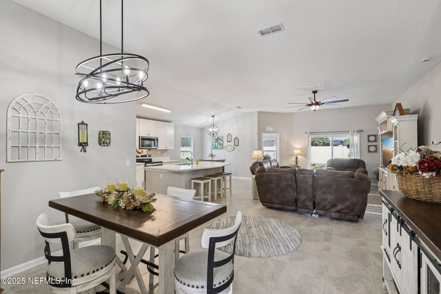 Furnished interior view inside a new home in Creekside Manor, Jacksonville (Image 30). Furnished interior view inside a new home in Creekside Manor, Jacksonville (Image 30).