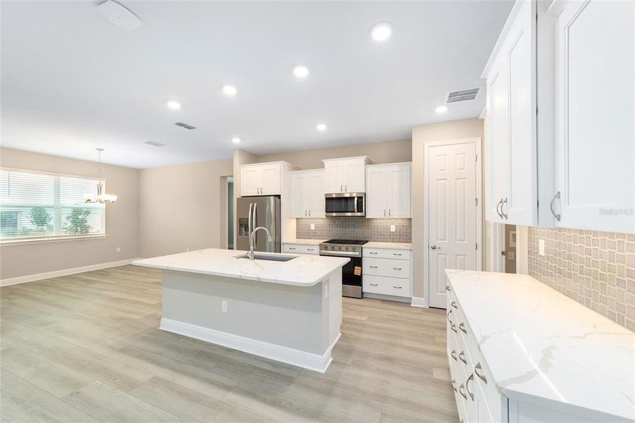Furnished interior view inside a new home in , Ocala (Image 7). Furnished interior view inside a new home in , Ocala (Image 7).