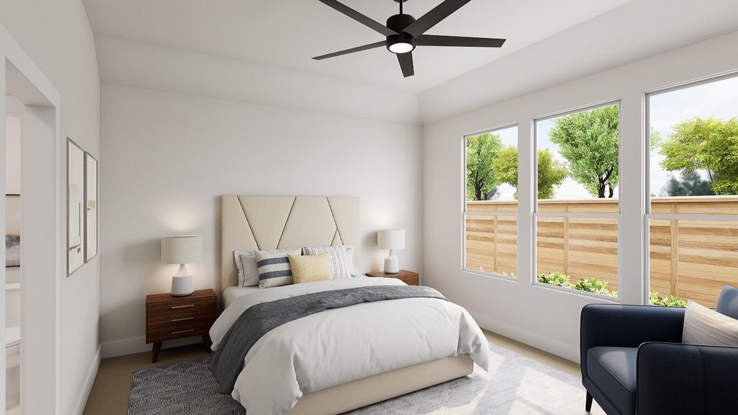 Representative furnished interior of a home built from the Aspen by Tri Pointe Homes in Enclave At Canyon Ranch, Corinth (Image 8).