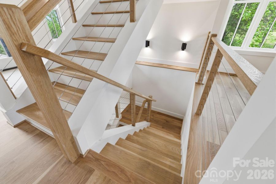 Staircase to lower level