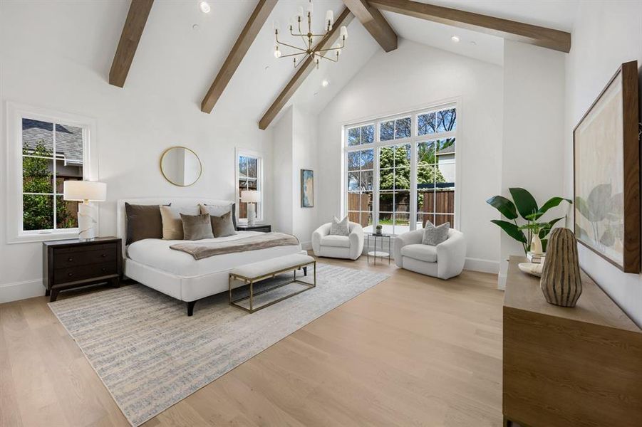 Furnished interior view inside a new home in , Dallas (Image 19). Furnished interior view inside a new home in , Dallas (Image 19).