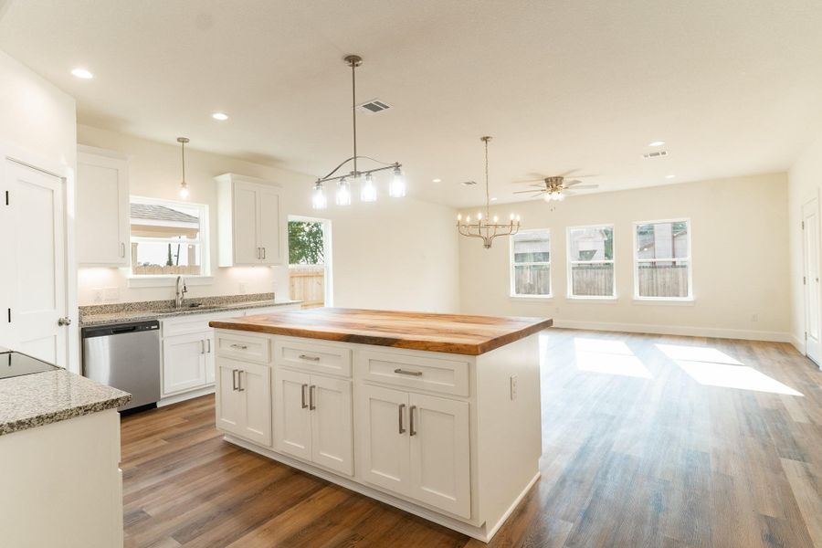 Furnished interior view inside a new home in , Smithville (Image 4). Furnished interior view inside a new home in , Smithville (Image 4).
