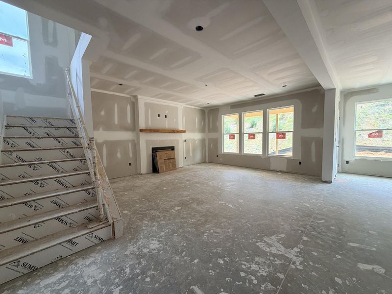 In-progress construction of a new home in Arbor West, Dawsonville, GA (Image 15).