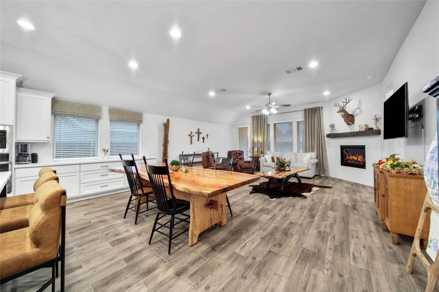 2" blinds are already installed throughout the home—one more thoughtful upgrade that makes this home truly move-in ready.