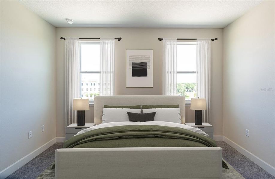 Furnished interior view inside a new home in , Tampa (Image 9). Furnished interior view inside a new home in , Tampa (Image 9).