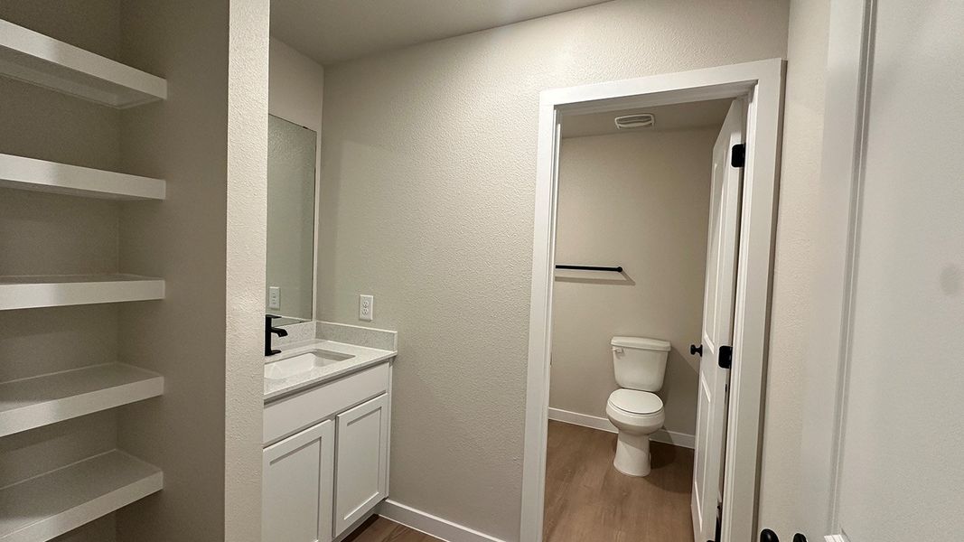 Furnished interior view inside a new home in The Lakes Northwest, Robstown (Image 14).