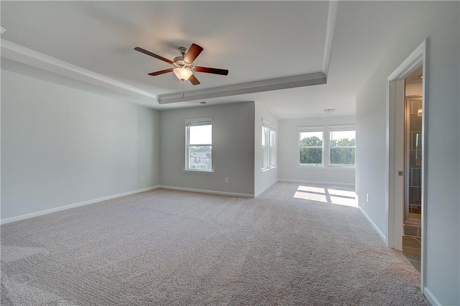 Spacious, unfurnished interior of a new home in Cooper Park, McDonough (Image 27).