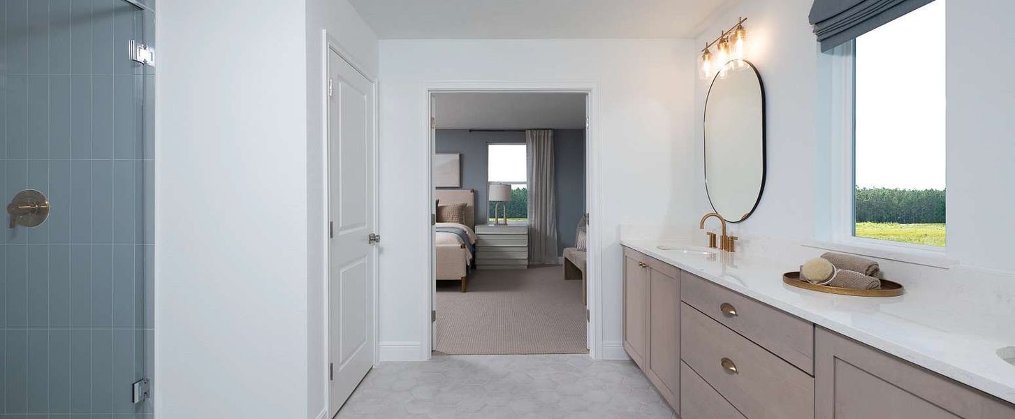 Representative furnished interior of a home built from the Duval II by Ashton Woods in Northlake at Ovation, Winter Garden (Image 14).