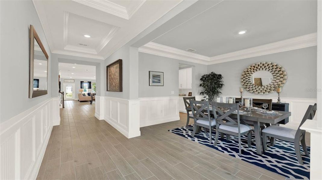 Furnished interior view inside a new home in Waterleigh, Winter Garden (Image 5).