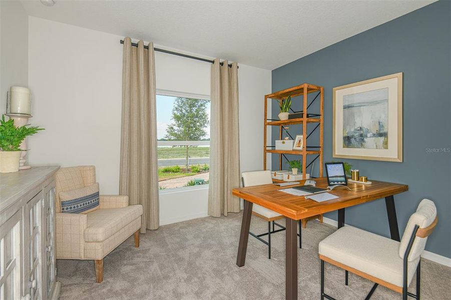 Furnished interior view inside a new home in Brookland Park, Auburndale (Image 7).