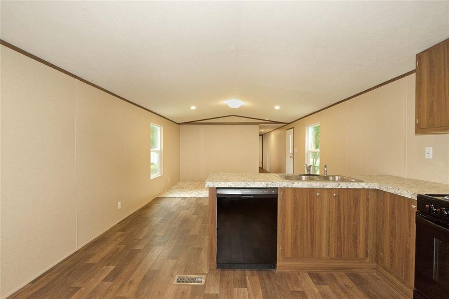Furnished interior view inside a new home in , Gordonville (Image 3).