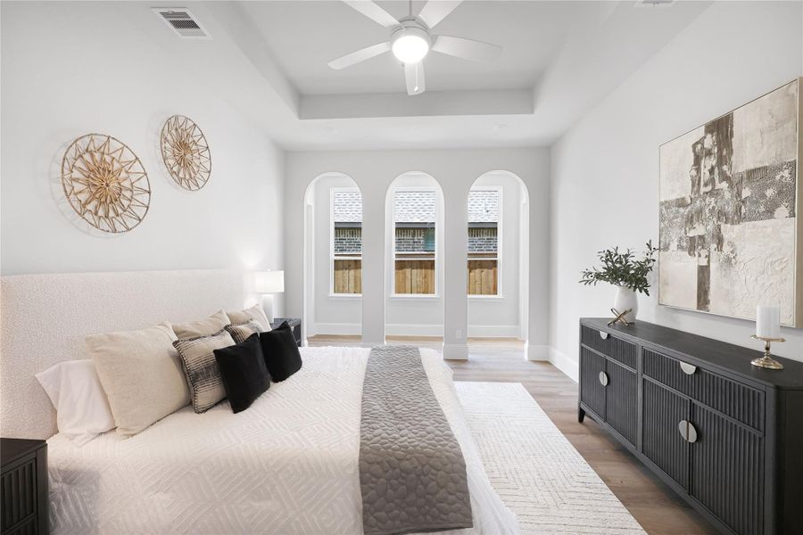 Furnished interior view inside a new home in Bentwater, Montgomery (Image 2). Furnished interior view inside a new home in Bentwater, Montgomery (Image 2).