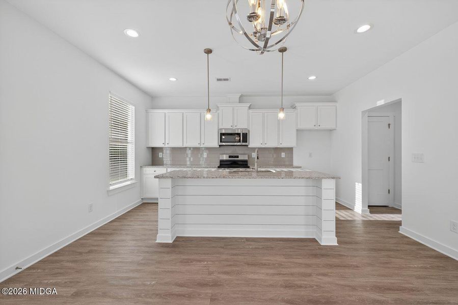 Furnished interior view inside a new home in Robins Estates, Warner Robins (Image 6).