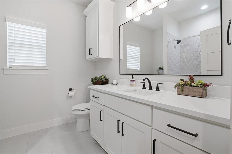 Furnished interior view inside a new home in , Weatherford (Image 10).