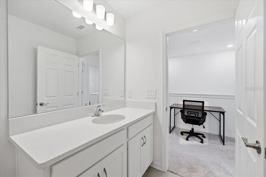 Furnished interior view inside a new home in , Sarasota (Image 37).