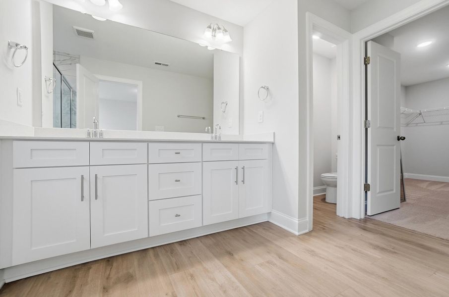 Furnished interior view inside a new home in Harrisburg Village Townhomes, Harrisburg (Image 16).