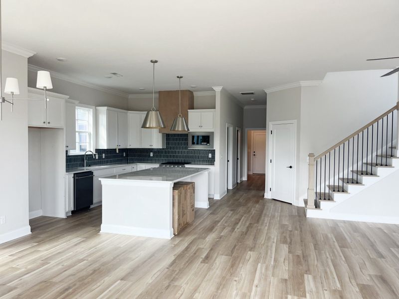 Furnished interior view inside a new home in Heritage Walk, Chattanooga (Image 4).