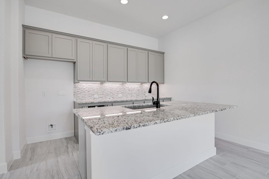 Representative furnished interior of a home built from the Casita by Giddens Homes in Whispering Wind, Bertram (Image 19).