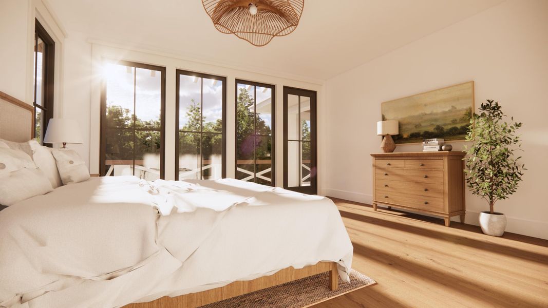 Furnished interior view inside a new home in , Isle Of Palms (Image 11).