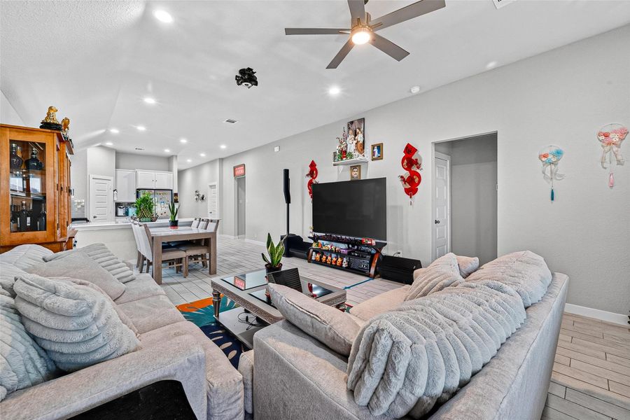 Furnished interior view inside a new home in , Katy (Image 25). Furnished interior view inside a new home in , Katy (Image 25).