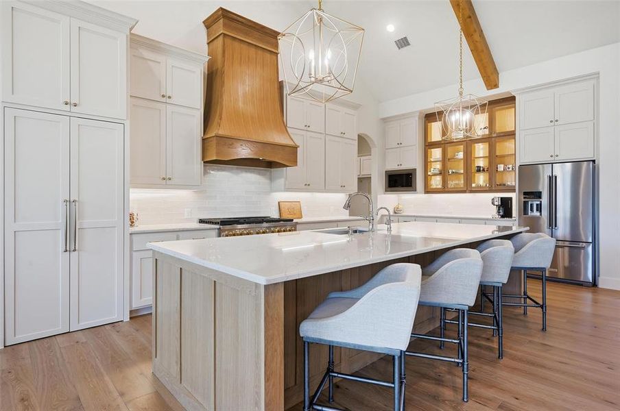 Furnished interior view inside a new home in , Weatherford (Image 19).