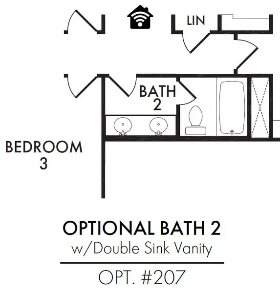 2nd Sink in Bath 2 2nd Sink in Bath 2