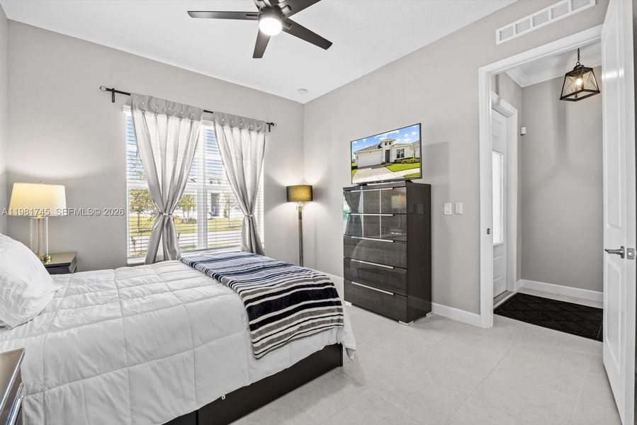 Furnished interior view inside a new home in Veranda Preserve, Port St. Lucie (Image 30).