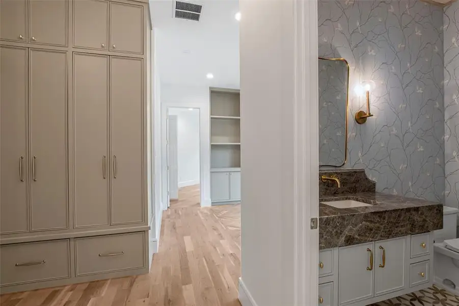 Half bath downstairs Half bath downstairs