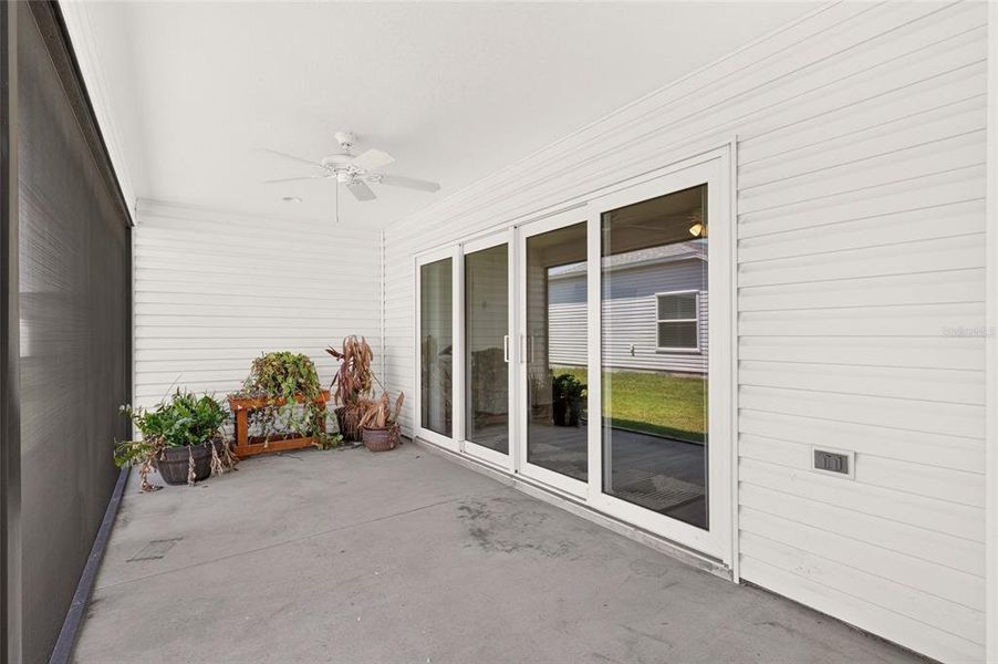 Exterior details and patio area of a home in , The Villages (Image 39).