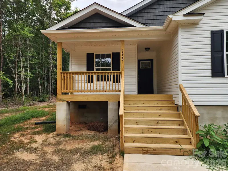 Large Covered Front Porch