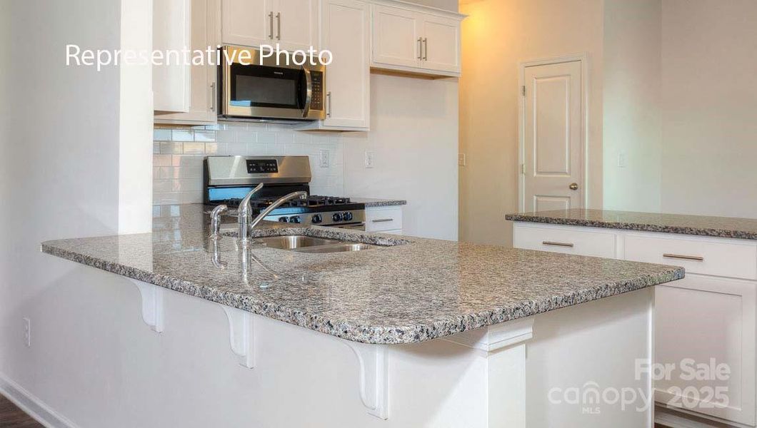 Furnished interior view inside a new home in Secrest Commons, Monroe (Image 6).