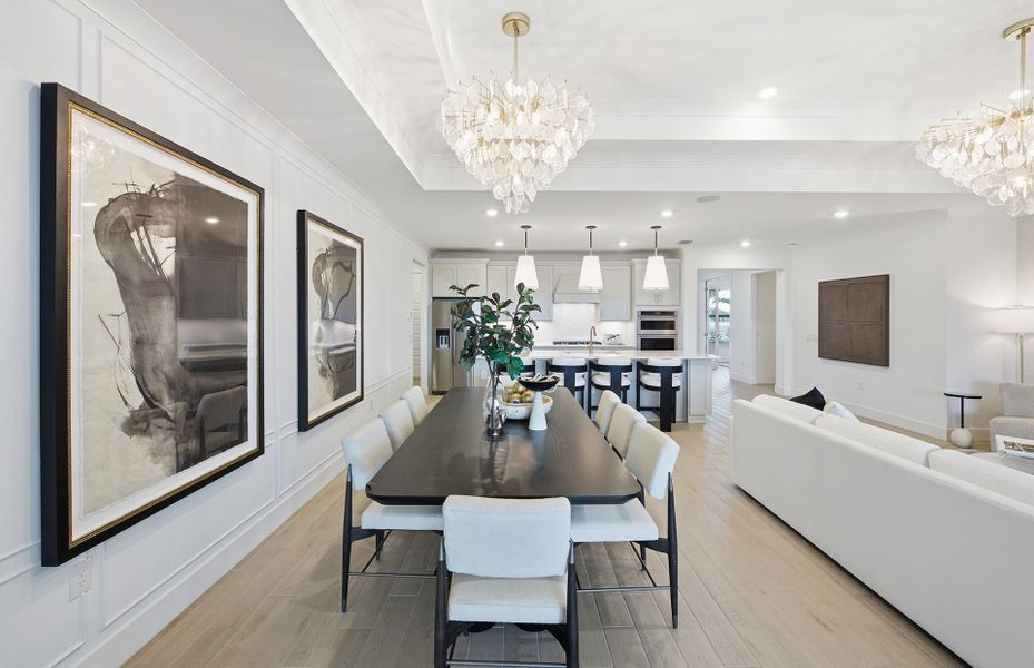 Representative furnished interior of a home built from the Astoria by Centex in The Strand at Cedar Grove, North Port (Image 13).