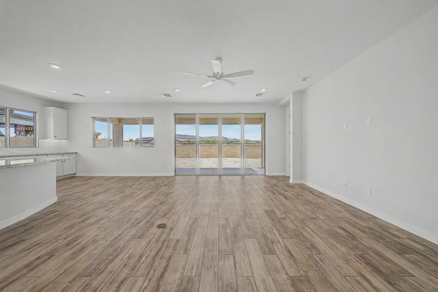 Spacious, unfurnished interior of a new home in Forté at Granite Vista, Waddell (Image 25).