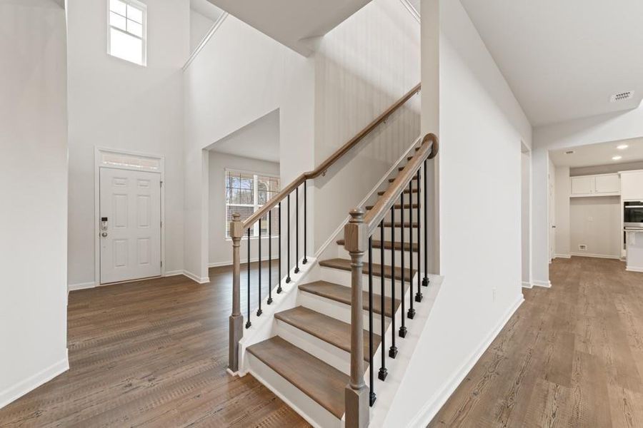 Spacious, unfurnished interior of a new home in Oakhurst Manor, McDonough (Image 13). Spacious, unfurnished interior of a new home in Oakhurst Manor, McDonough (Image 13).
