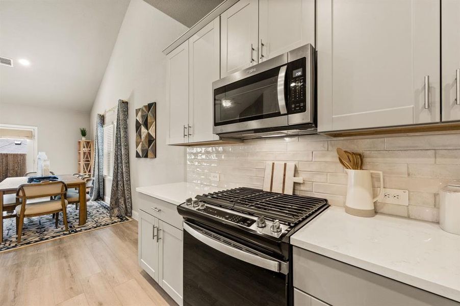 Furnished interior view inside a new home in , Fort Worth (Image 18).